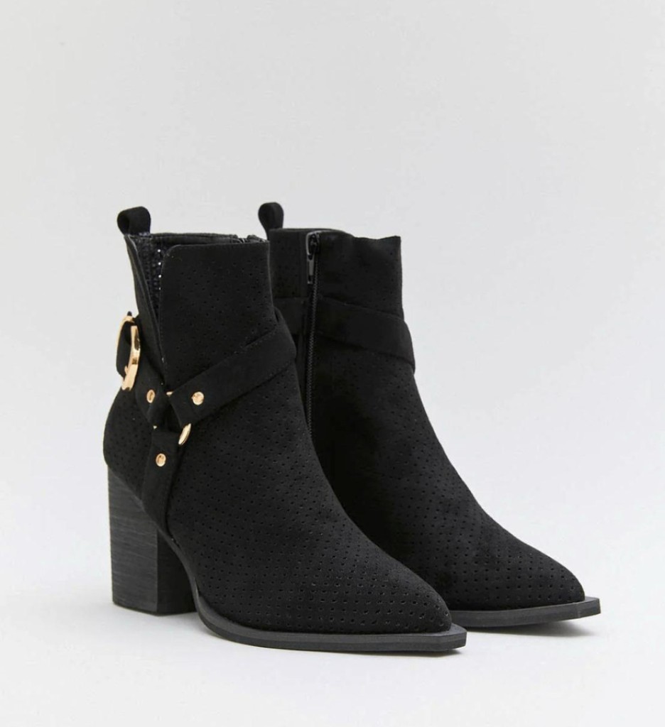 Botine Talnah Negre - Eleganță și Confort - imagine 2
