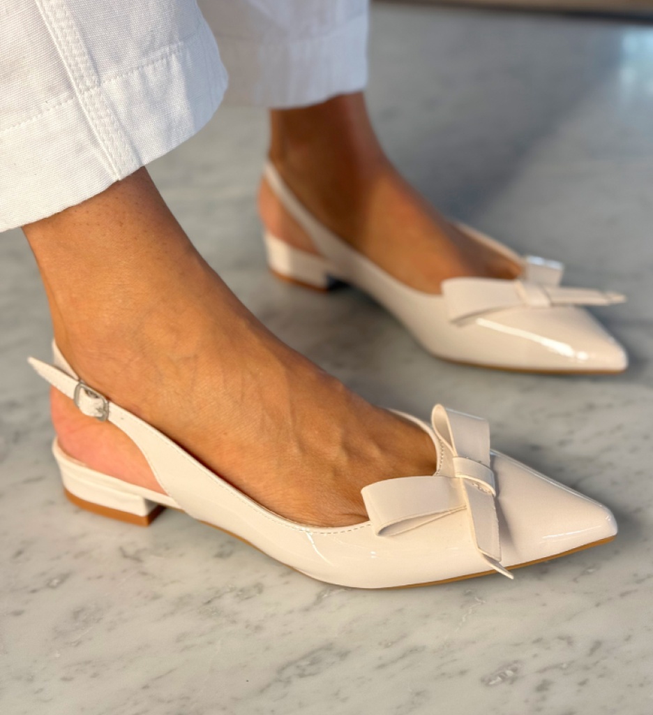 Balerini Dama Faye Bej - Eleganți și Confortabili