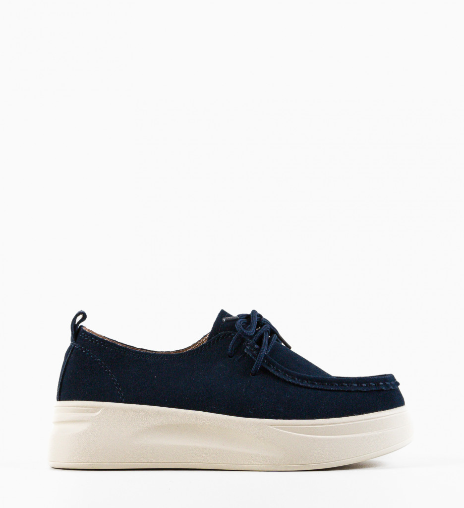 Pantofi Casual Jange Bleumarin - Confort Stilat - imagine 4