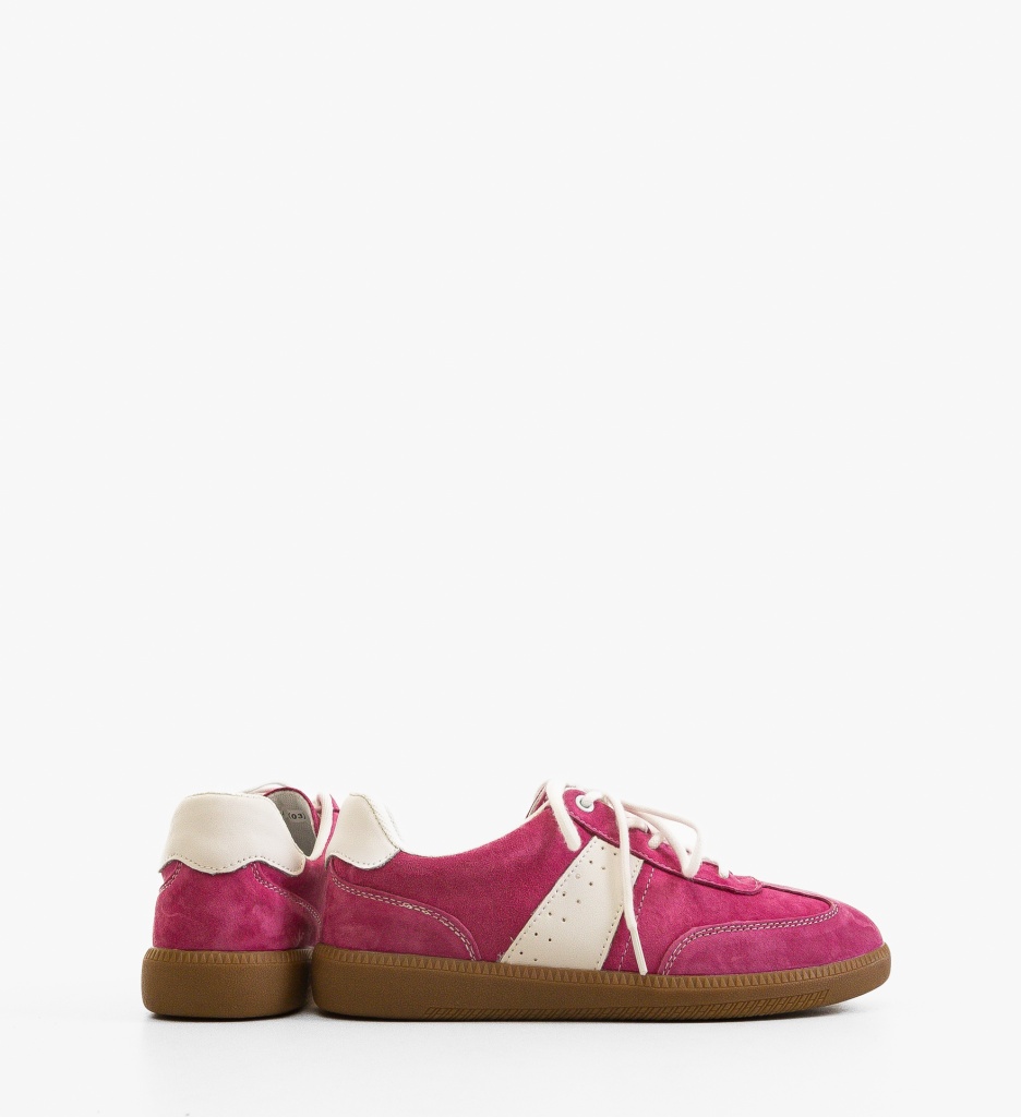 Sneakers Dama Gazelle Roz Sport Confort - imagine 3