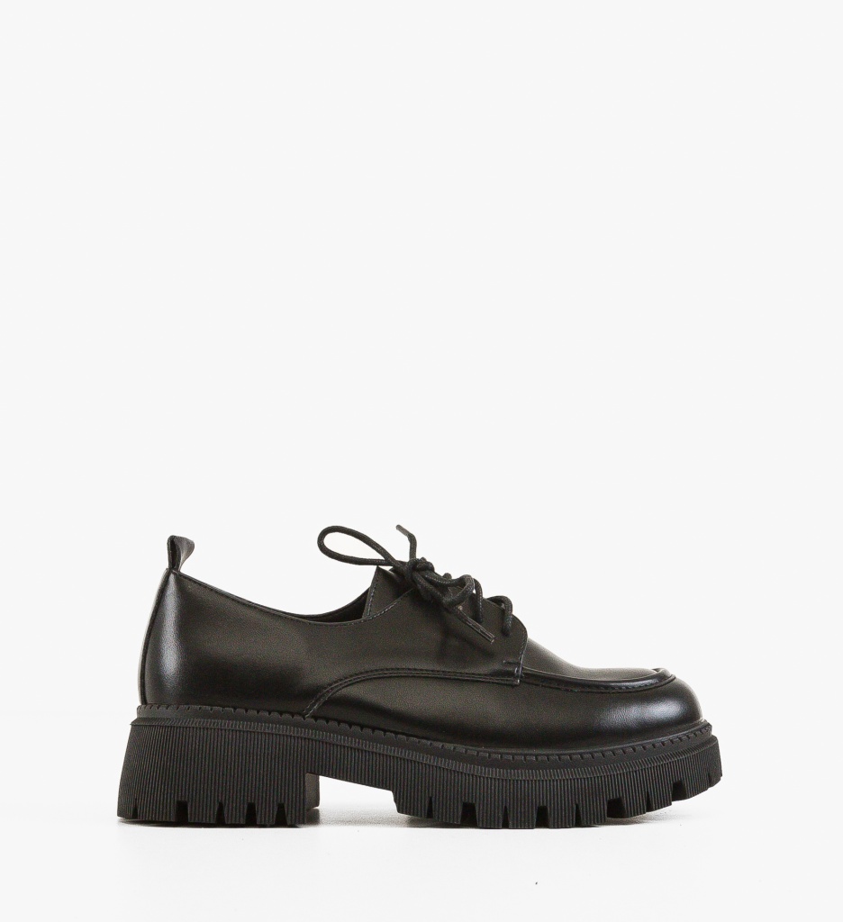 Pantofi Casual Dama Excelsior Negri - Confort & Stil - imagine 8