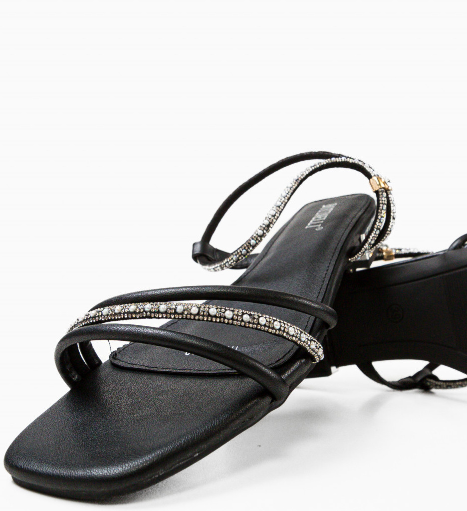 Sandale Gloria Negre | Eleganță și Confort - imagine 7