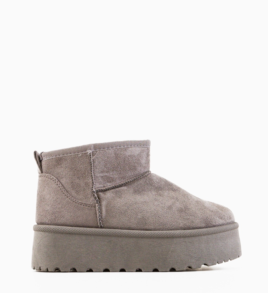 Cizme Ug Dora Gri - Confort Termic Superior - imagine 6