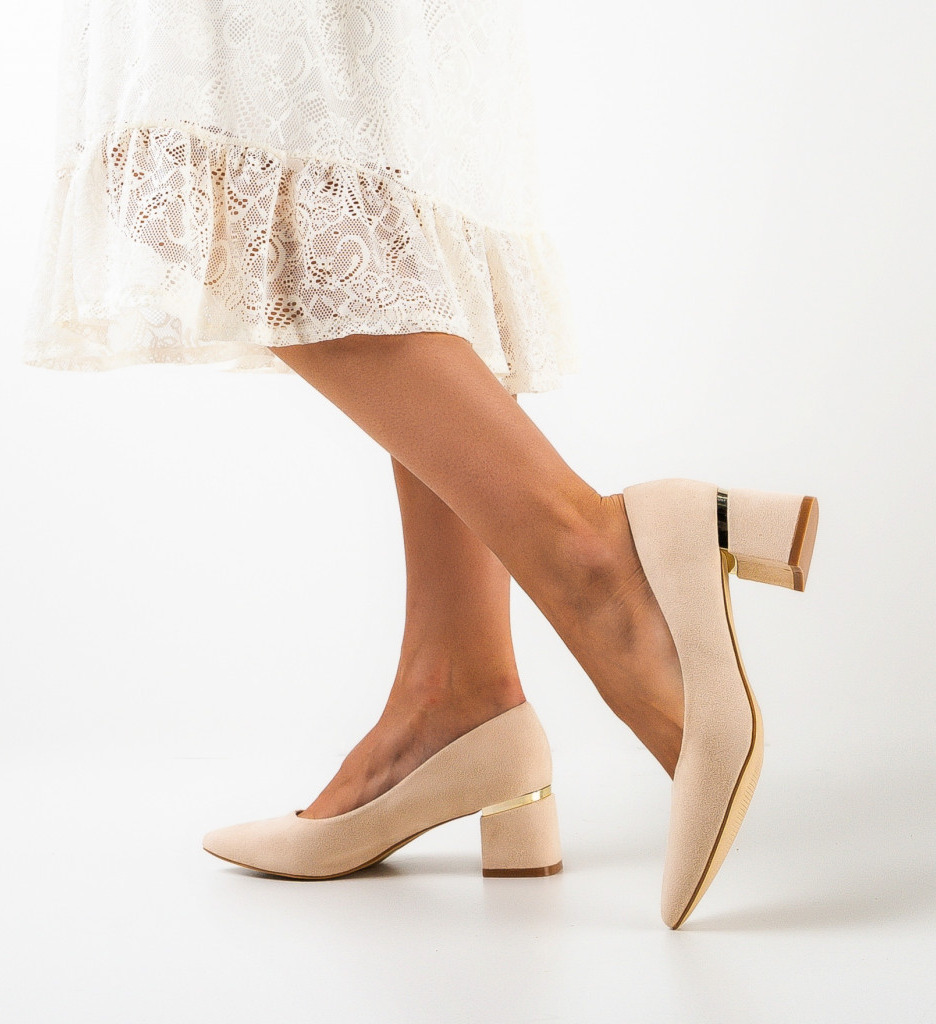 Pantofi Brandy Bej - Eleganță și Stil Feminin - imagine 4