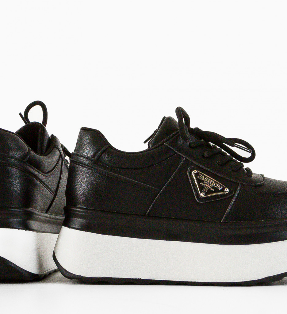 Sneakers Dama Shionoi Negri | Confort și Stil - imagine 5