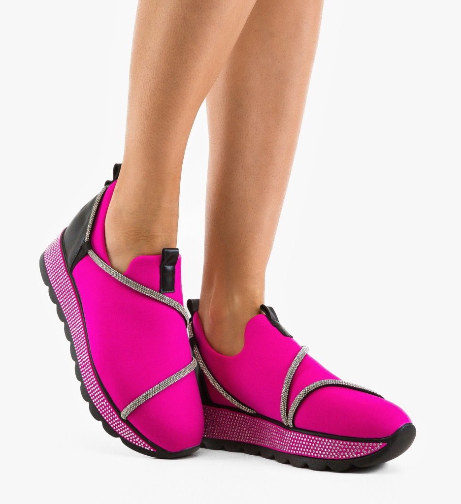 Pantofi Casual Kambe Fuchsia - Confort și Stil