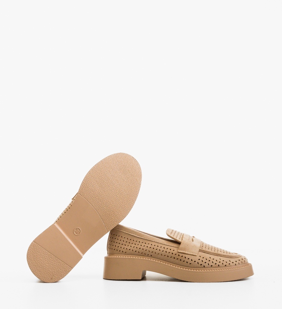 Pantofi Casual Rehid Bej - Confort și Stil - imagine 4