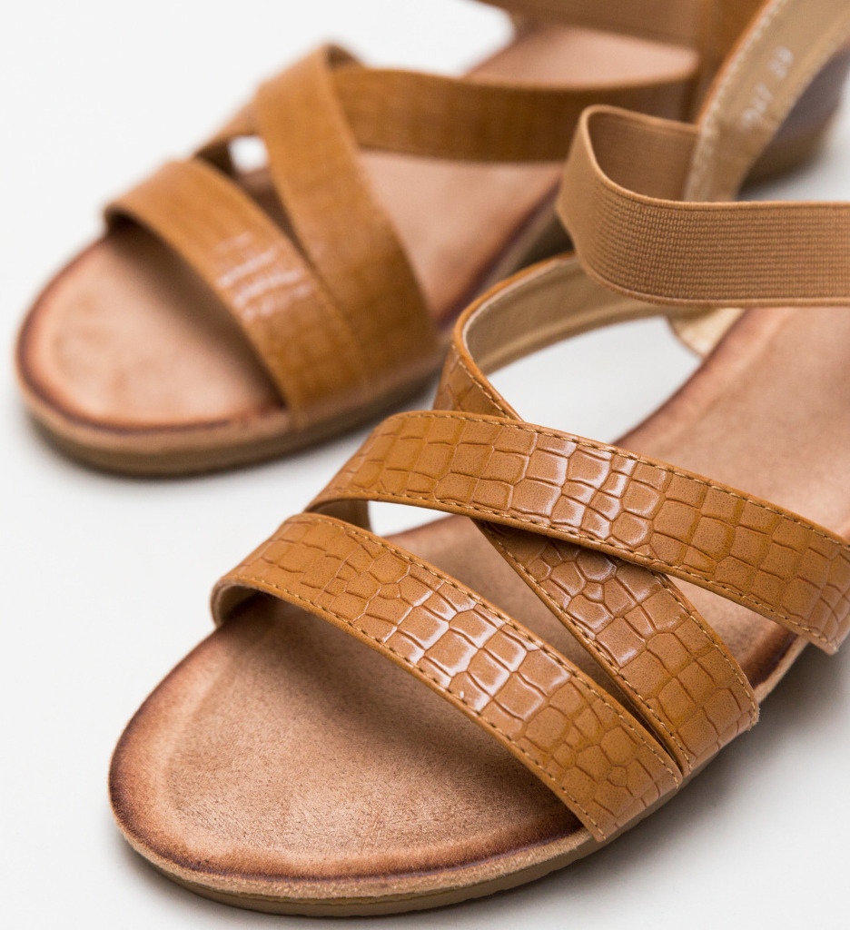 Sandale Reynal Camel | Eleganță și Confort - imagine 5