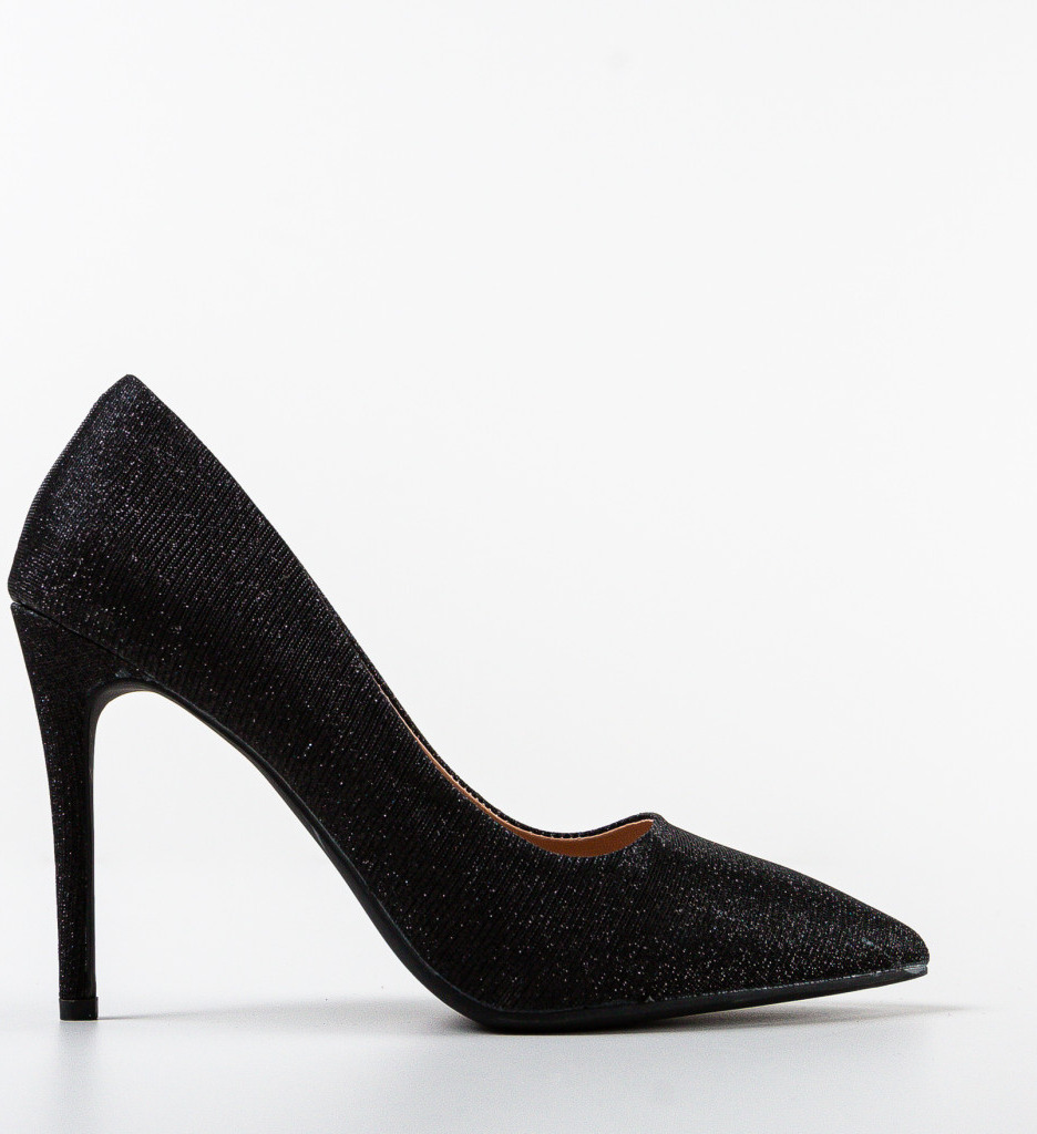 Pantofi cu toc Sharp Negri - Eleganță Asigurată - imagine 4