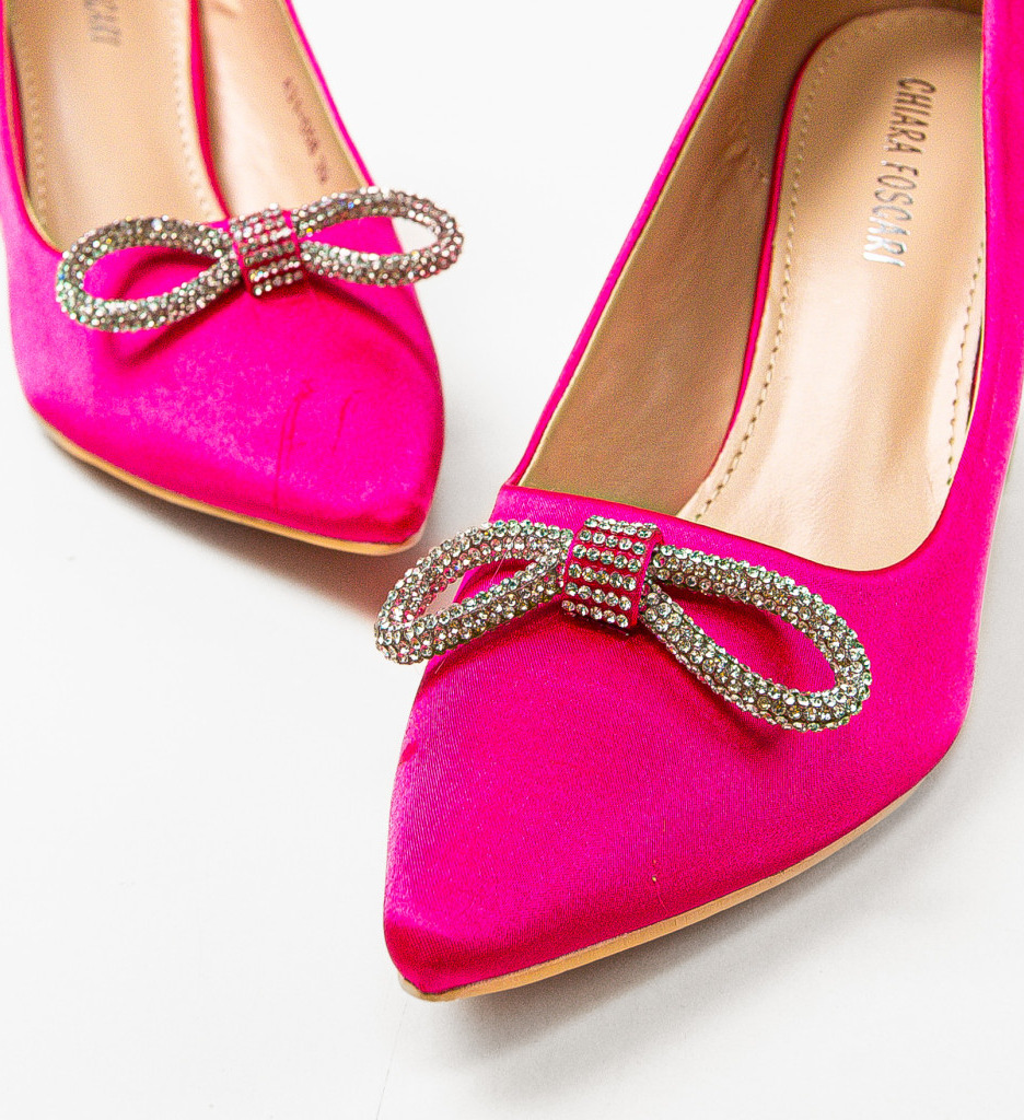 Pantofi Perez Fuchsia cu Toc - Eleganță Asigurată - imagine 5
