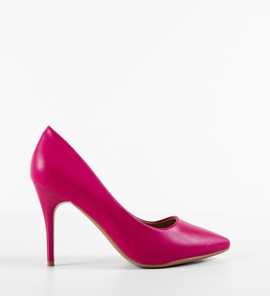Pantofi cu Toc Danube Fuchsia - Eleganță și Stil - imagine 4