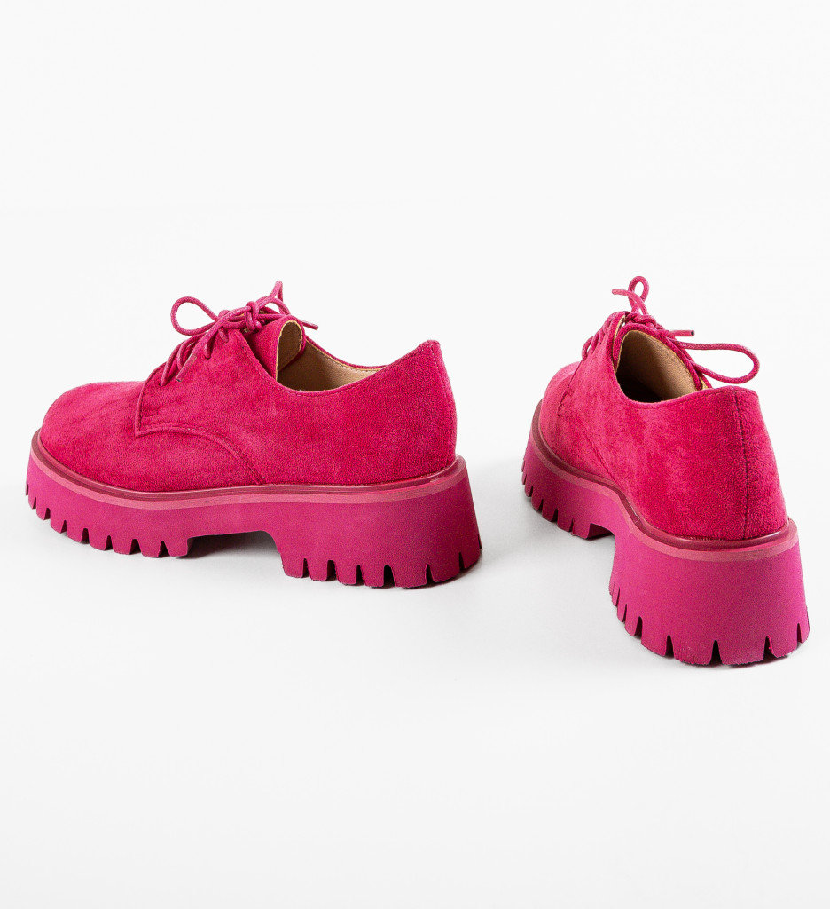 Pantofi Casual Dama Maisie Fuchsia | Stil si Confort - imagine 5