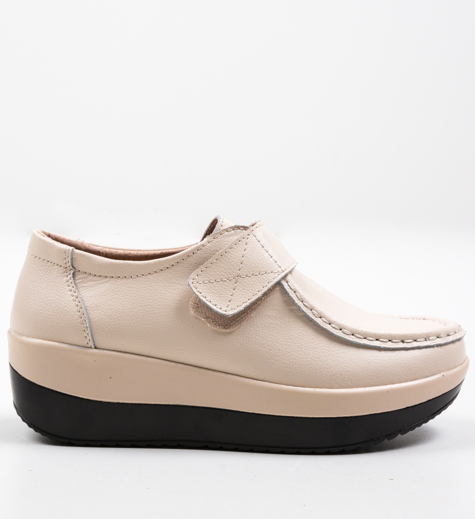Pantofi Casual Groma Bej | Confort și Eleganță - imagine 8