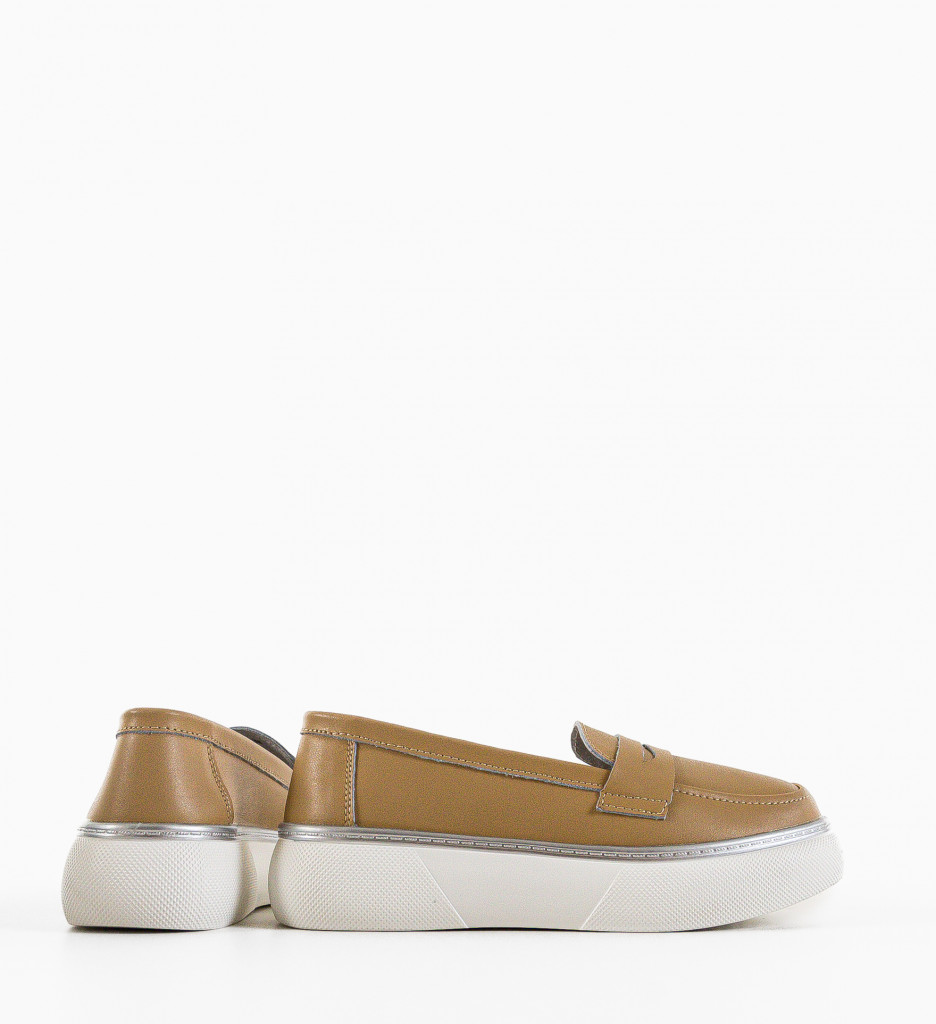 Pantofi Casual Dama Bej Prossy - Confort & Stil - imagine 5