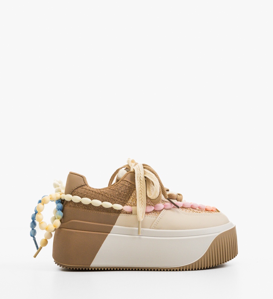 Pantofi Sport Dama Fabia Khaki - Confort și Stil - imagine 8