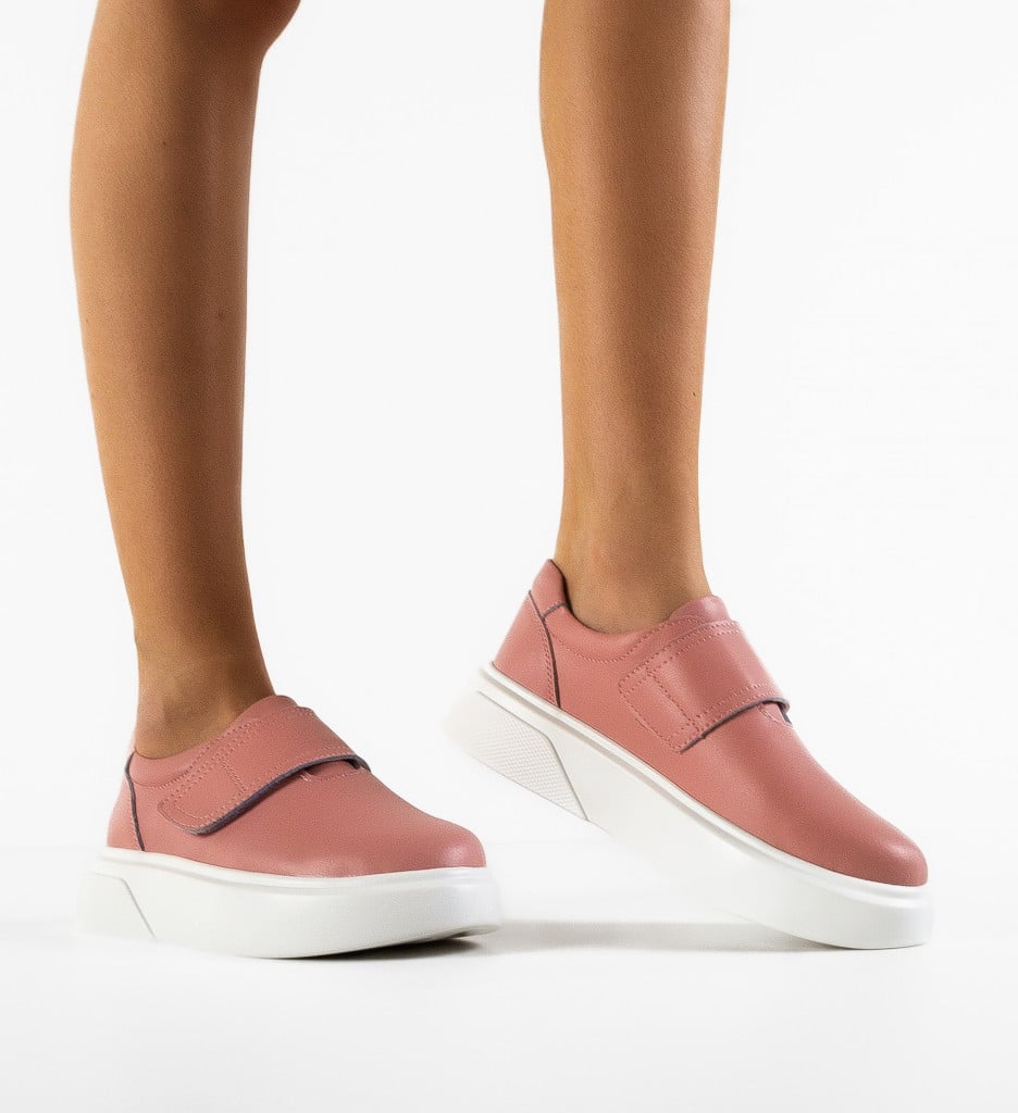 Pantofi Casual Dama Slamet Roz - Confort & Stil - imagine 4