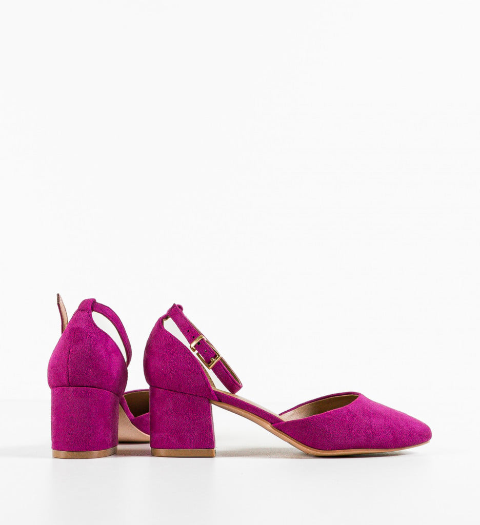 Pantofi cu Toc Keats Fuchsia | Eleganță Asigurată - imagine 7