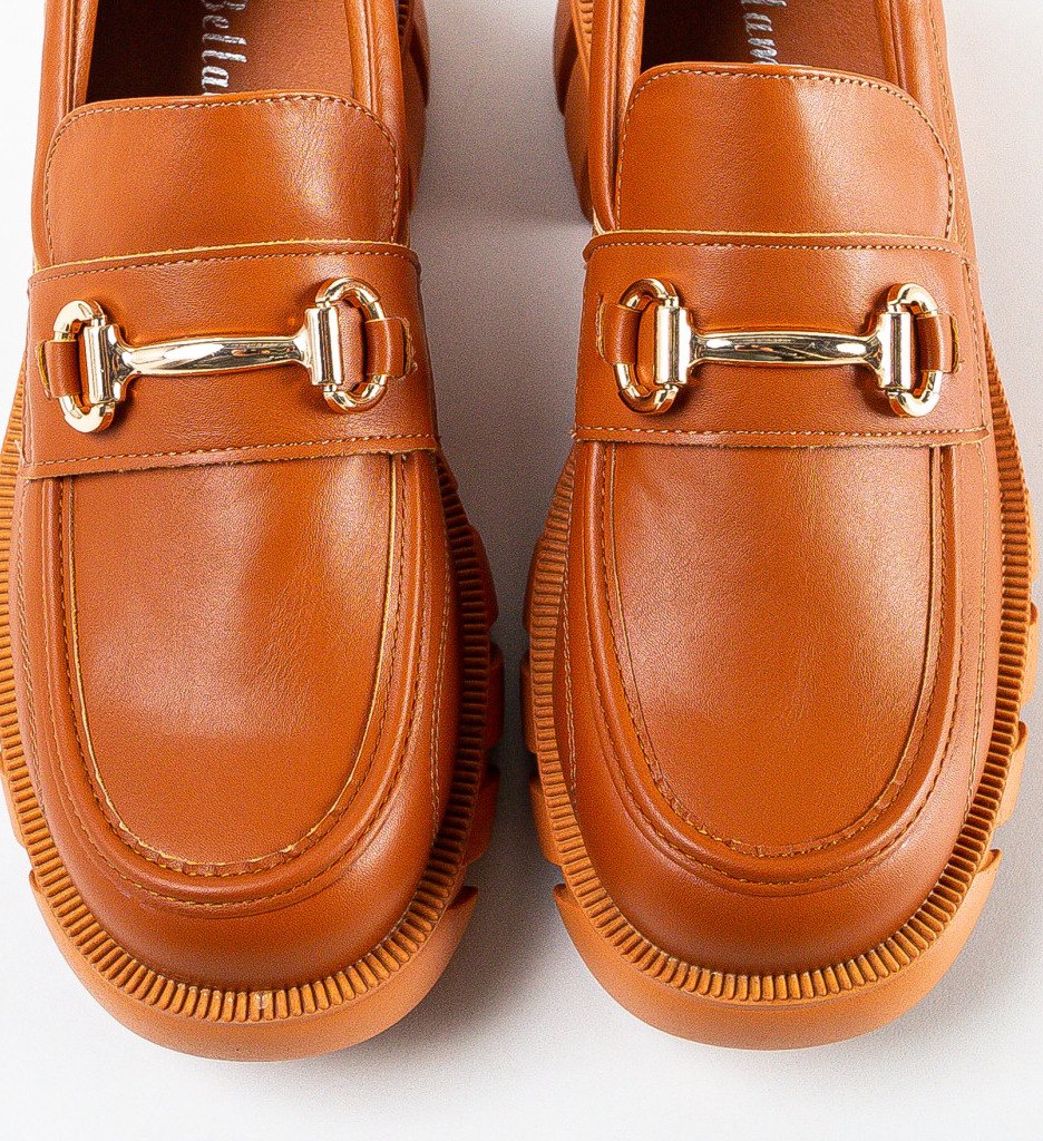 Pantofi Casual Kylie Camel - Confort și Stil - imagine 7
