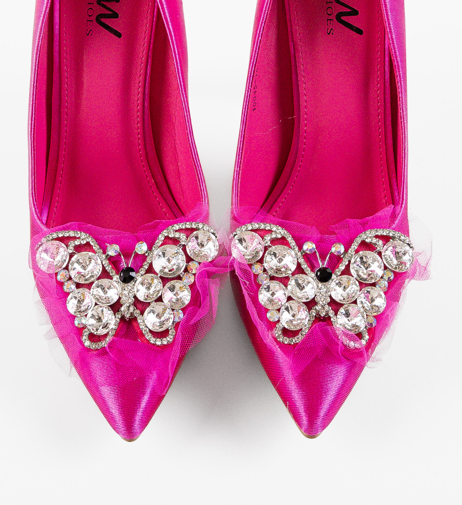 Pantofi Neanyta Fuchsia - Eleganță și Stil - imagine 8