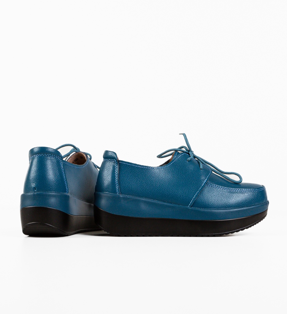 Pantofi Casual Cream/Albastru - Confort și Stil - imagine 6