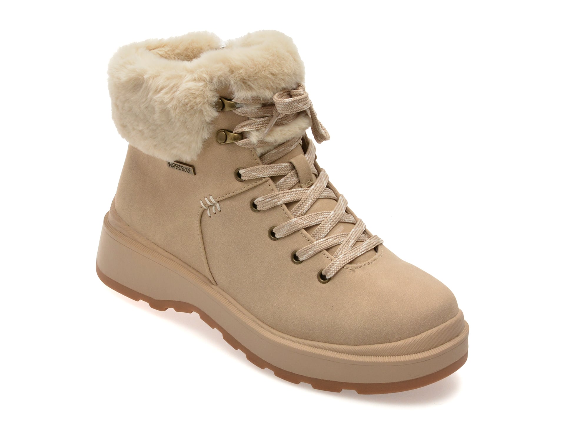 Ghete Skechers PARK CITY Nude | Confort și Stil