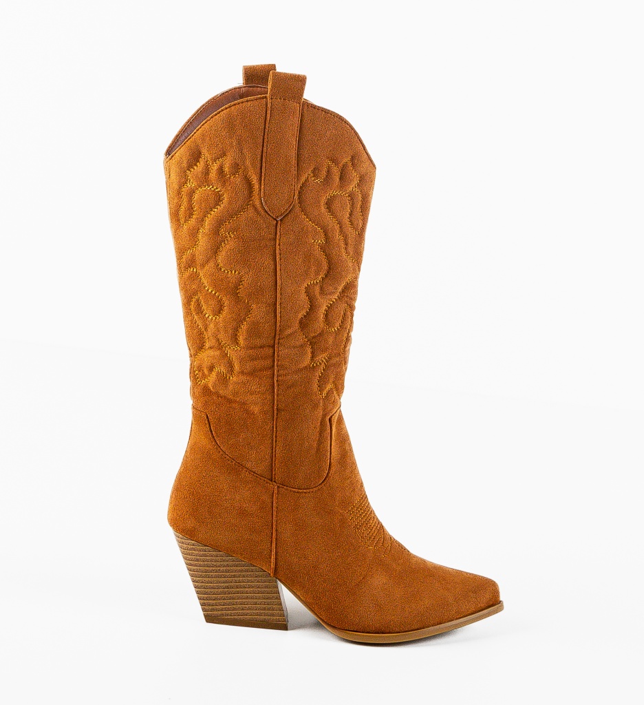 Cizme Dama Nevada Camel - Eleganță și Confort - imagine 4