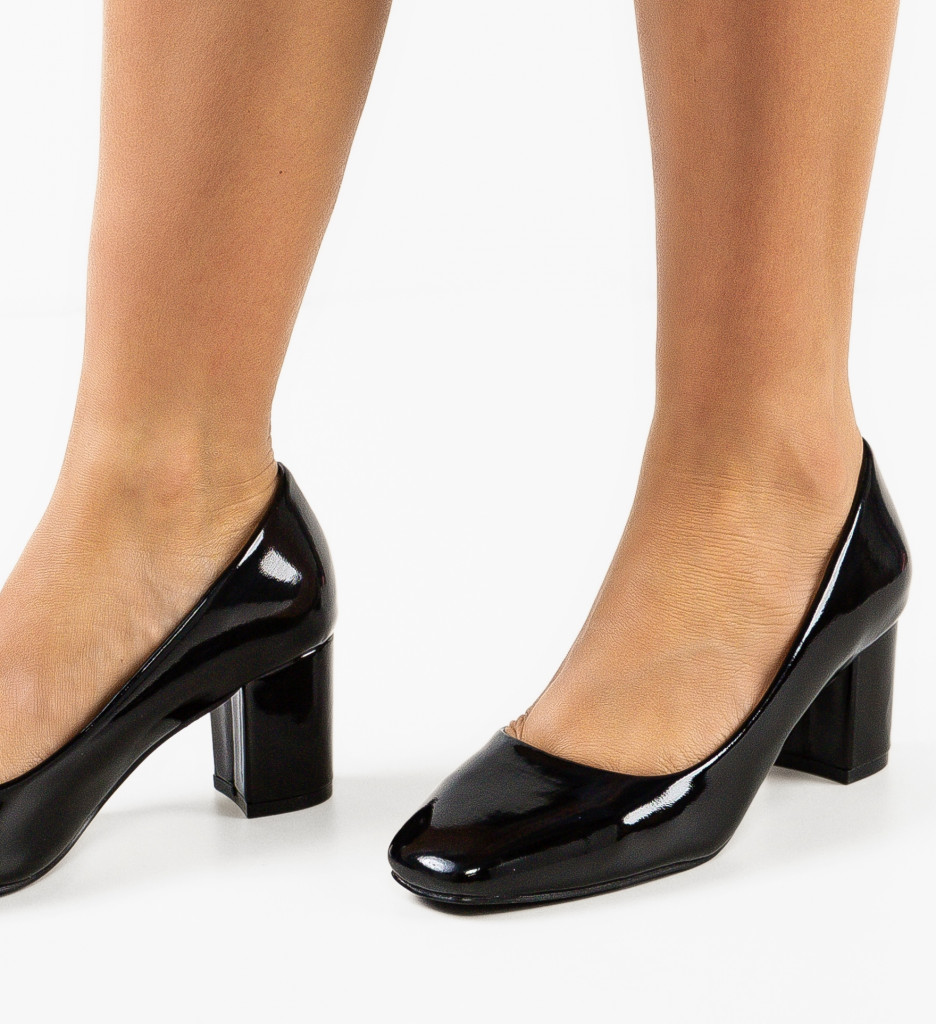 Pantofi Dama Salaz Negri - Eleganță Asigurată - imagine 3