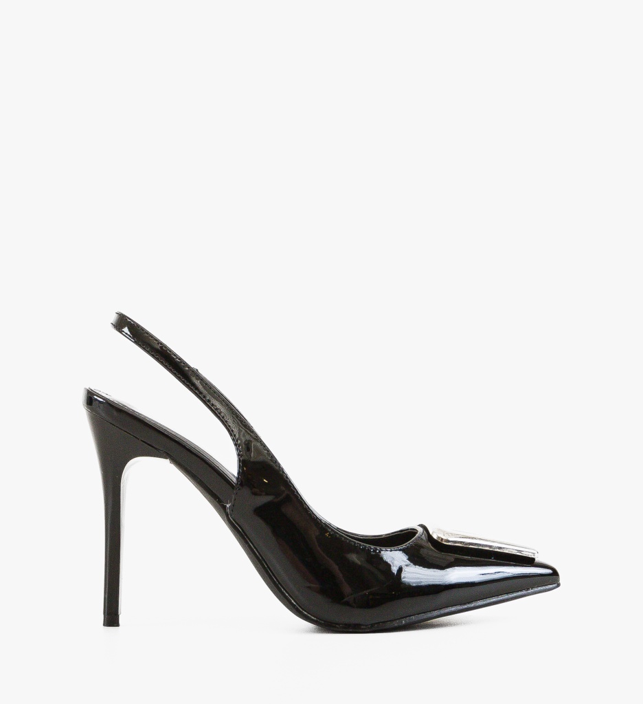 Pantofi eleganți Malas Negri - imagine 3