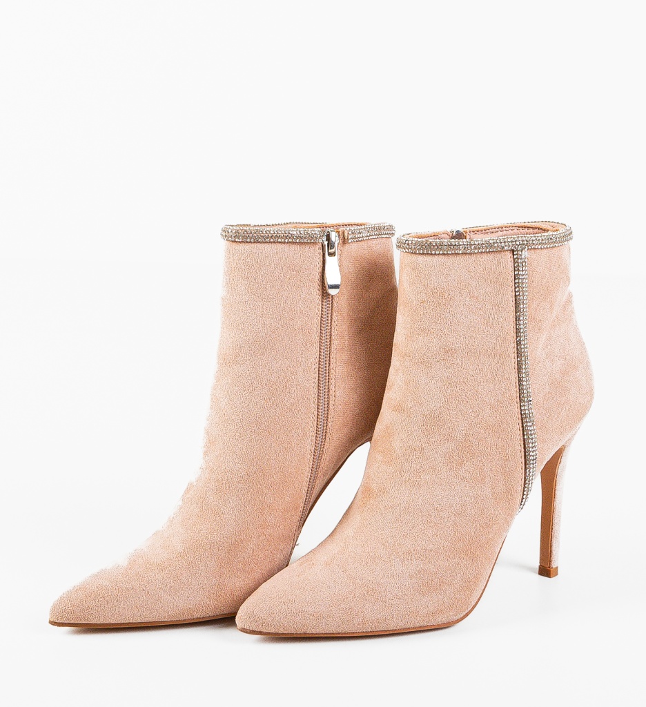 Botine Dama Mwen Nude - Eleganță Zilnică - imagine 5