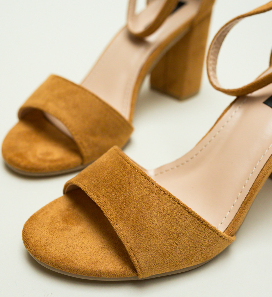 Sandale Chantel Camel - Eleganță și Stil - imagine 6