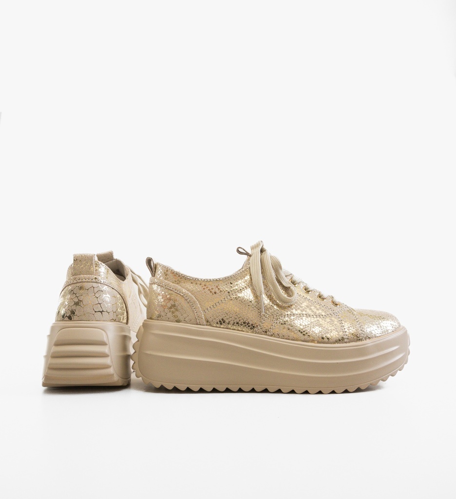 Myhos Pantofi Casual Bej | Confort Zilnic