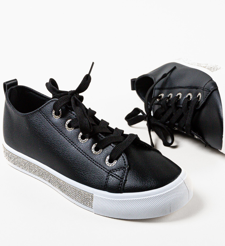 Sneakers Dama Penelope Negri - Confort & Stil Urban - imagine 6