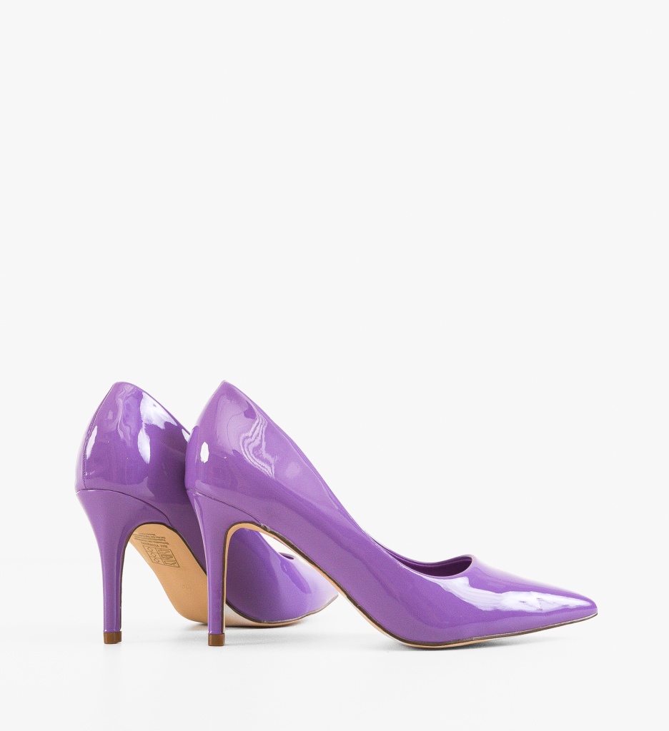 Pantofi Stiletto Mov - Eleganță și Stil - imagine 4