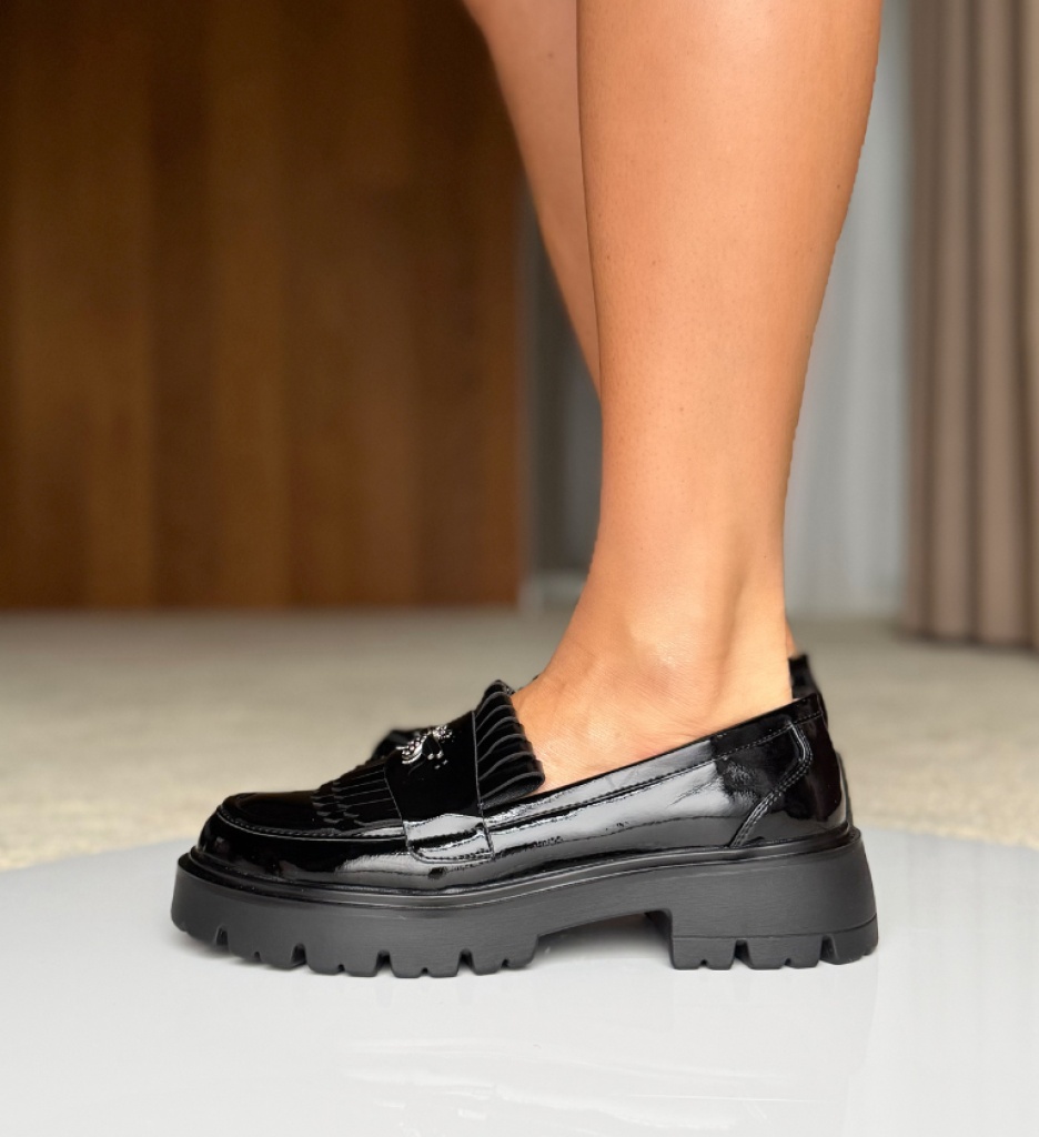 Pantofi Casual Trevy Negri – Confort și Stil - imagine 2