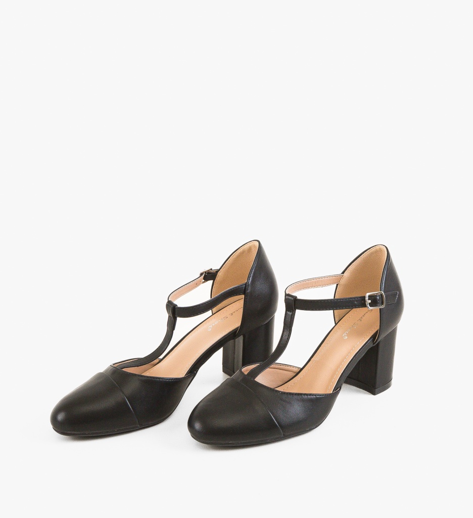 Pantofi Dama Ambe Negri | Toc Eleganți - imagine 4