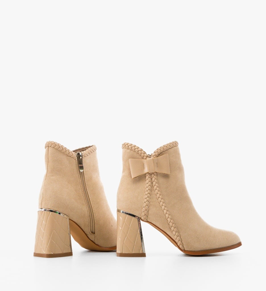 Botine Dama Baian Bej | Eleganță și Stil - imagine 5