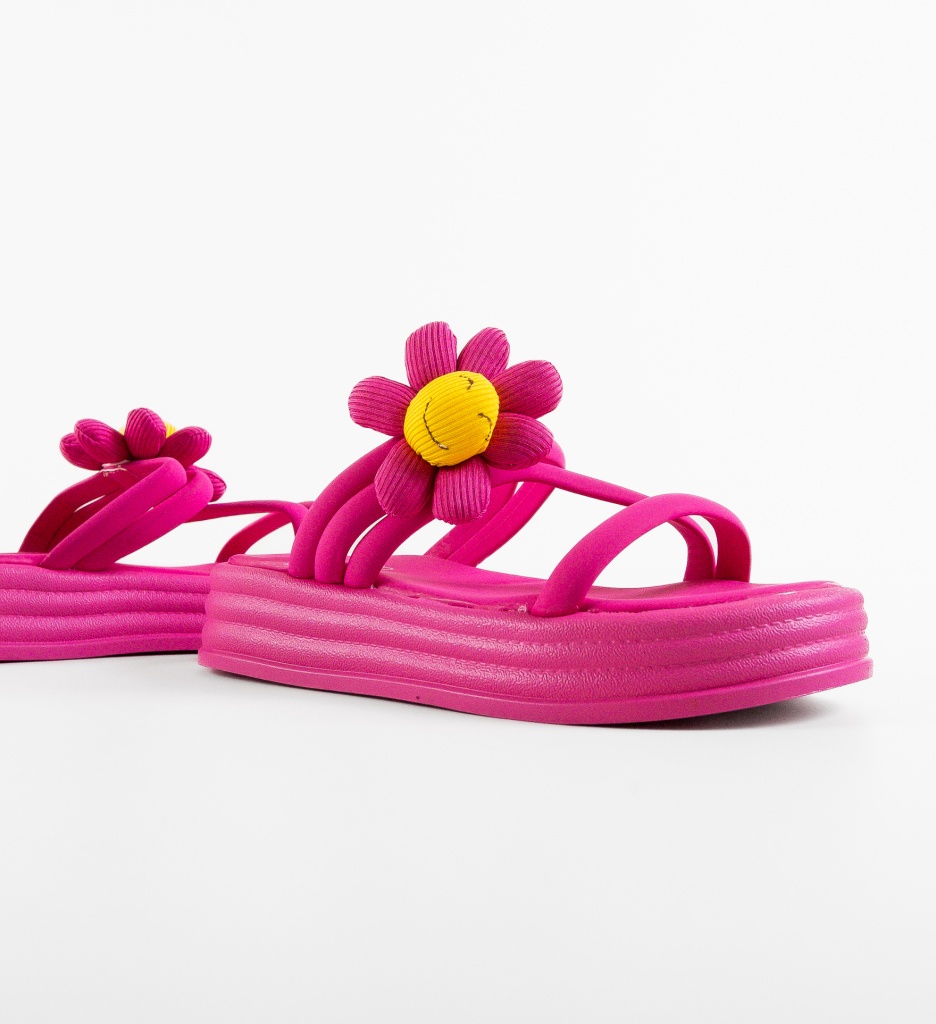 Papuci dama Turenag Fuchsia - Confort și Eleganță - imagine 6