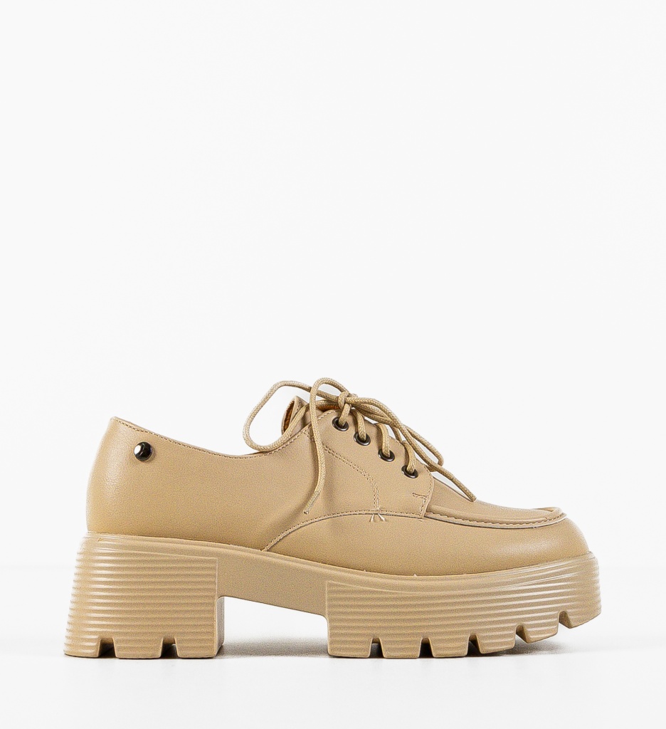 Pantofi Casual Xabier Bej - Confort și Stil - imagine 4