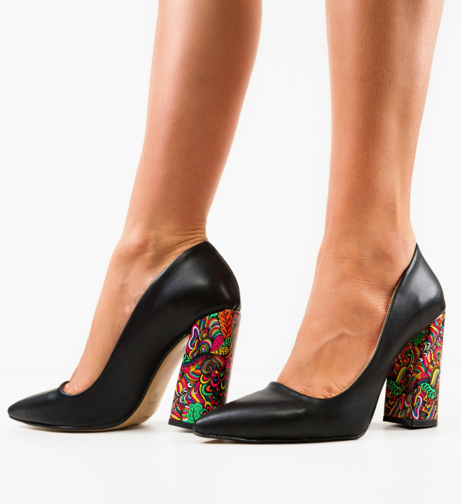 Pantofi Dama Monina Negri - Eleganță și Stil