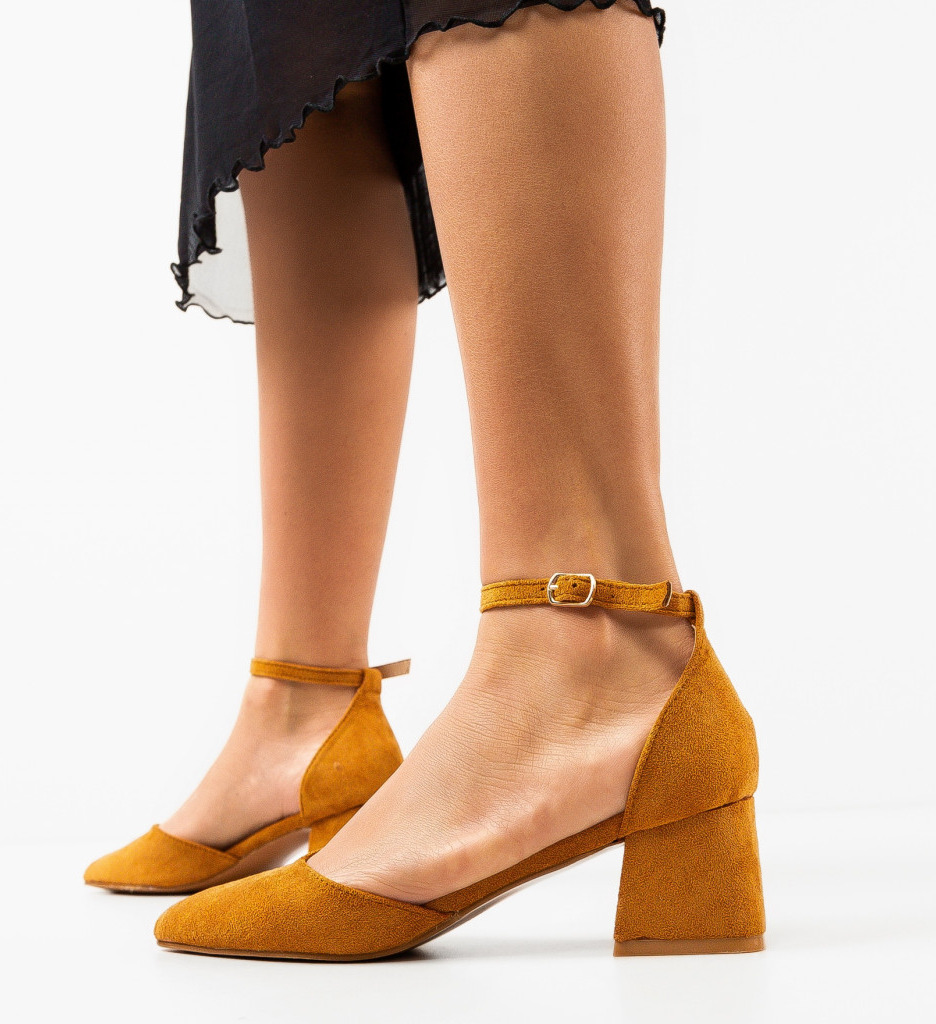 Pantofi Elva Camel | Eleganți și Versatili