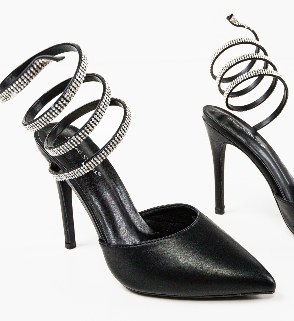 Pantofi Dama Folami Negri - Eleganță și Stil - imagine 5