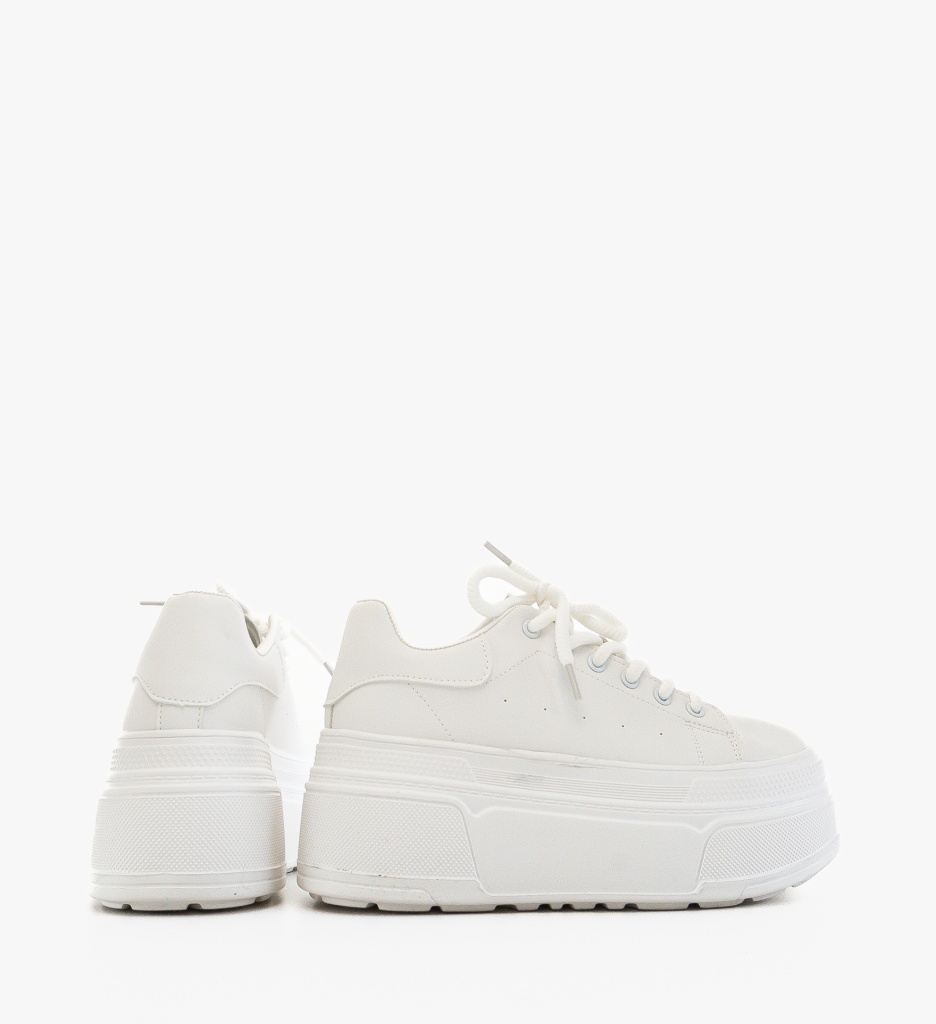 Sneakers Dama Vyha Albi - Confort și Stil Urban - imagine 6