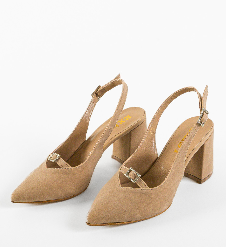 Pantofi Dama Rich Bej | Eleganță la Fiecare Pas - imagine 7