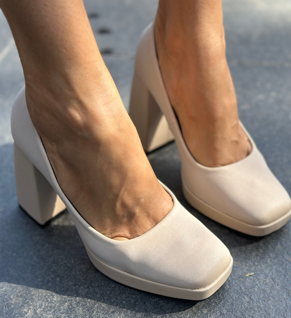 Pantofi Ufuom Bej Eleganți și Confortabili - imagine 2