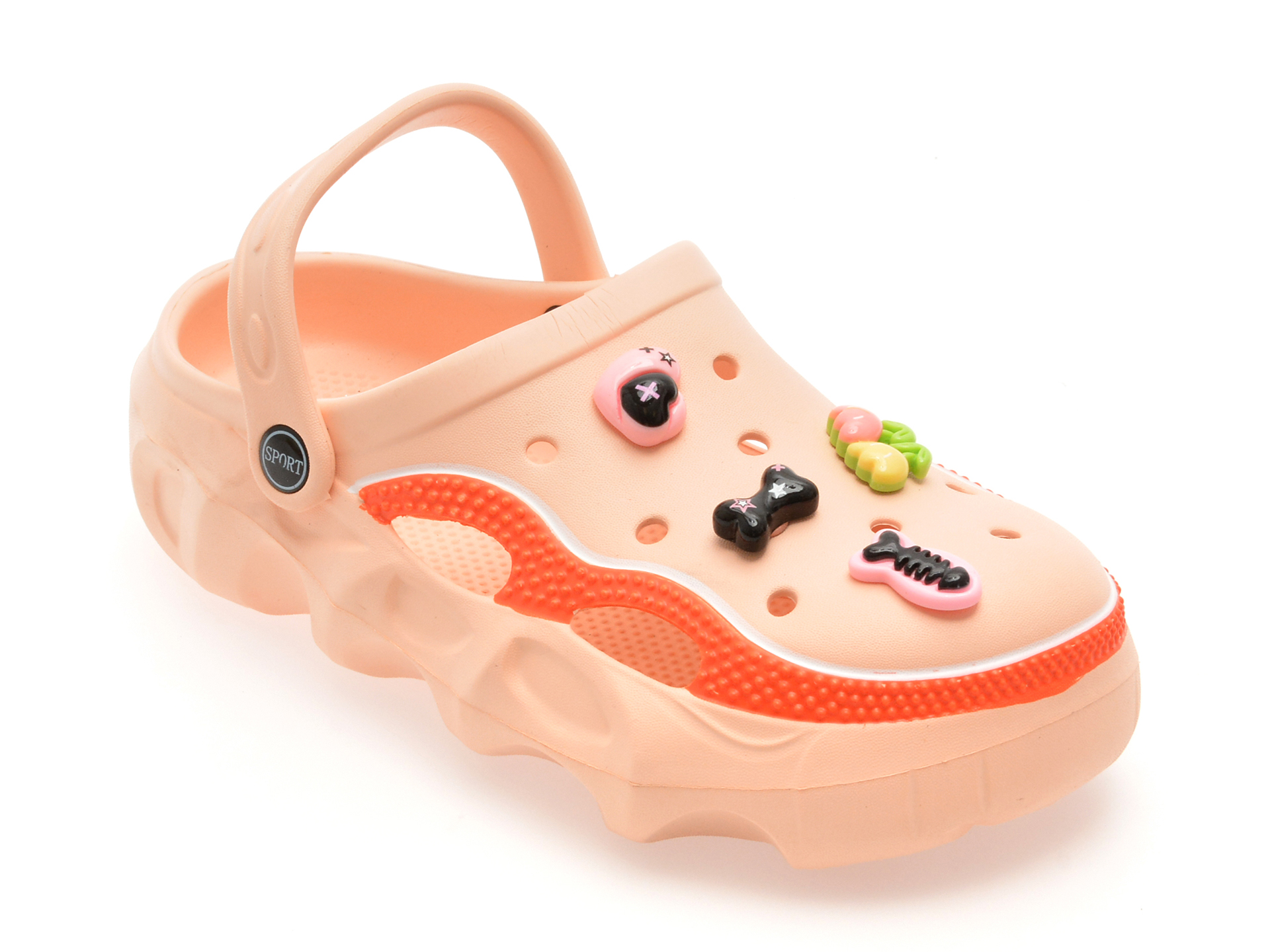 Papuci Selection Kids Roz - Confort Slip-On