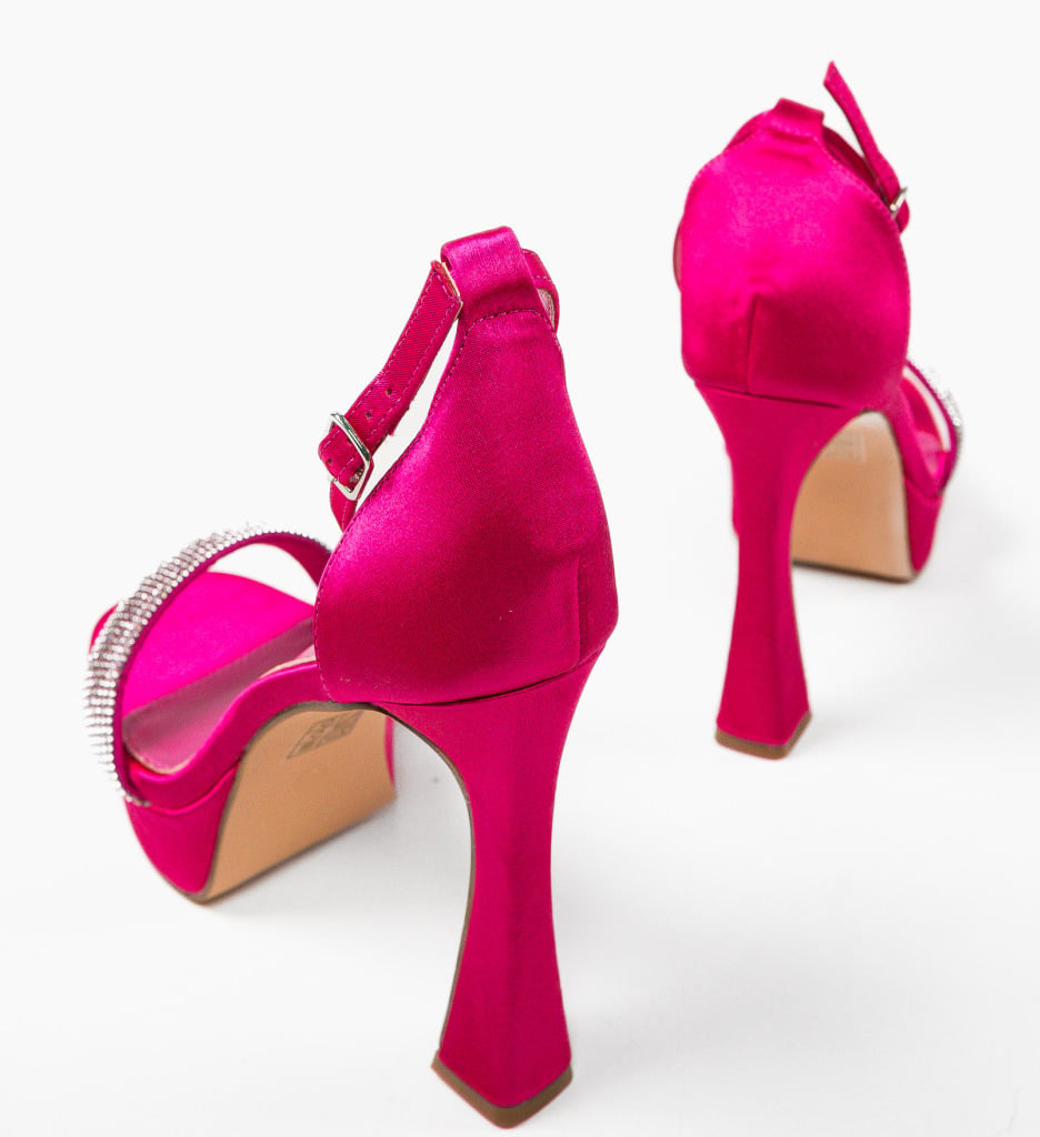 Sandale Sophie Fuchsia - Eleganță și Stil - imagine 10