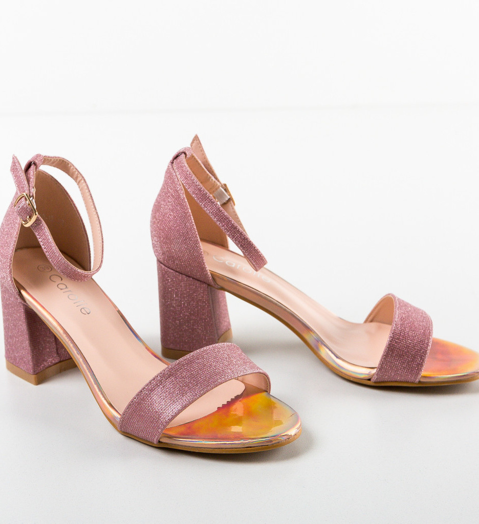 Sandale Parker Roz Elegante cu Toc - imagine 5