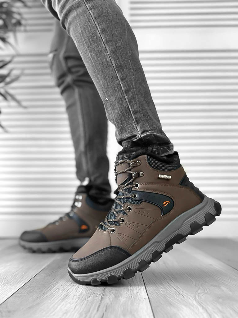 Bocanci Barbati Imblaniti Maro - Confort si Caldura