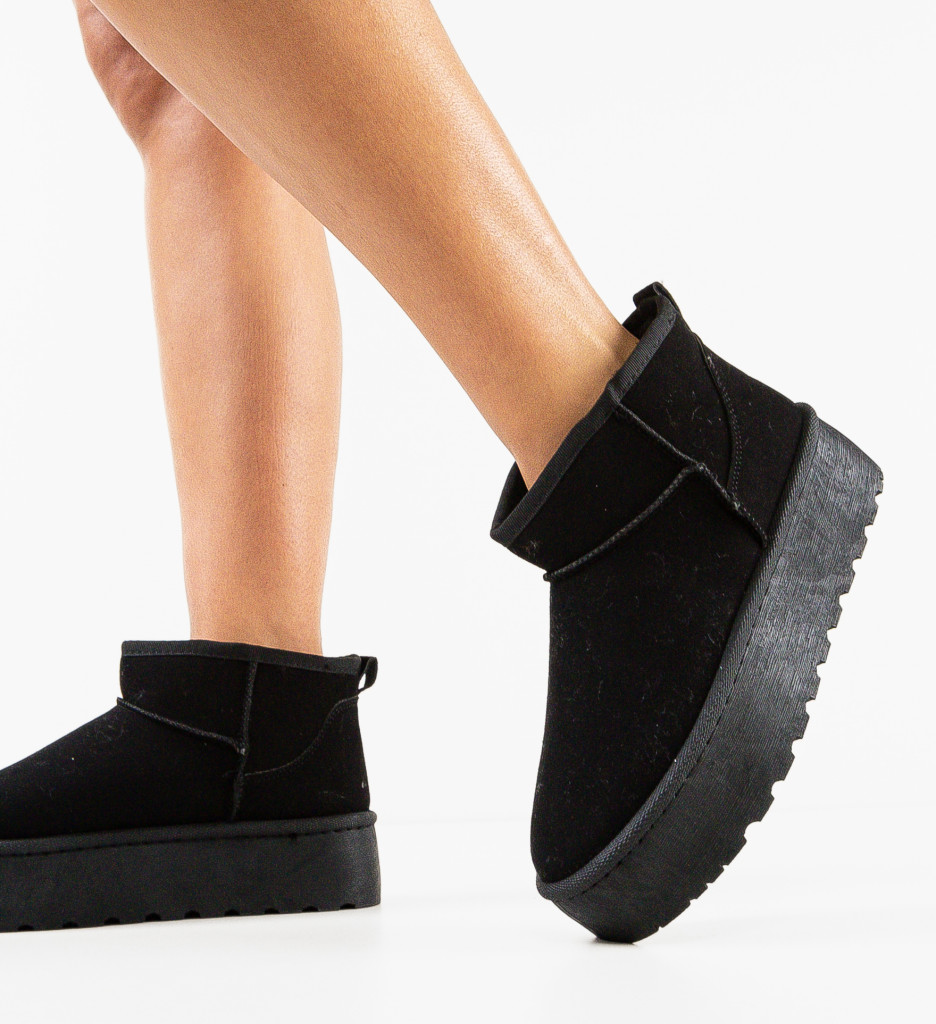 Cizme tip UG Kalyne Negre - Confort și Stil - imagine 3