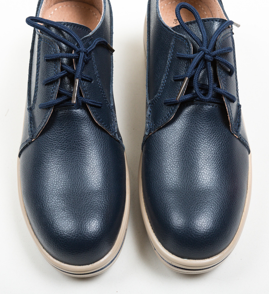 Pantofi Casual Lionata Bleumarin - Confort și Stil - imagine 6